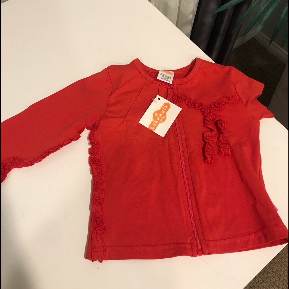 Cakewalk Baby red zip up